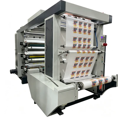 6 Xim Flexo Printing Tshuab